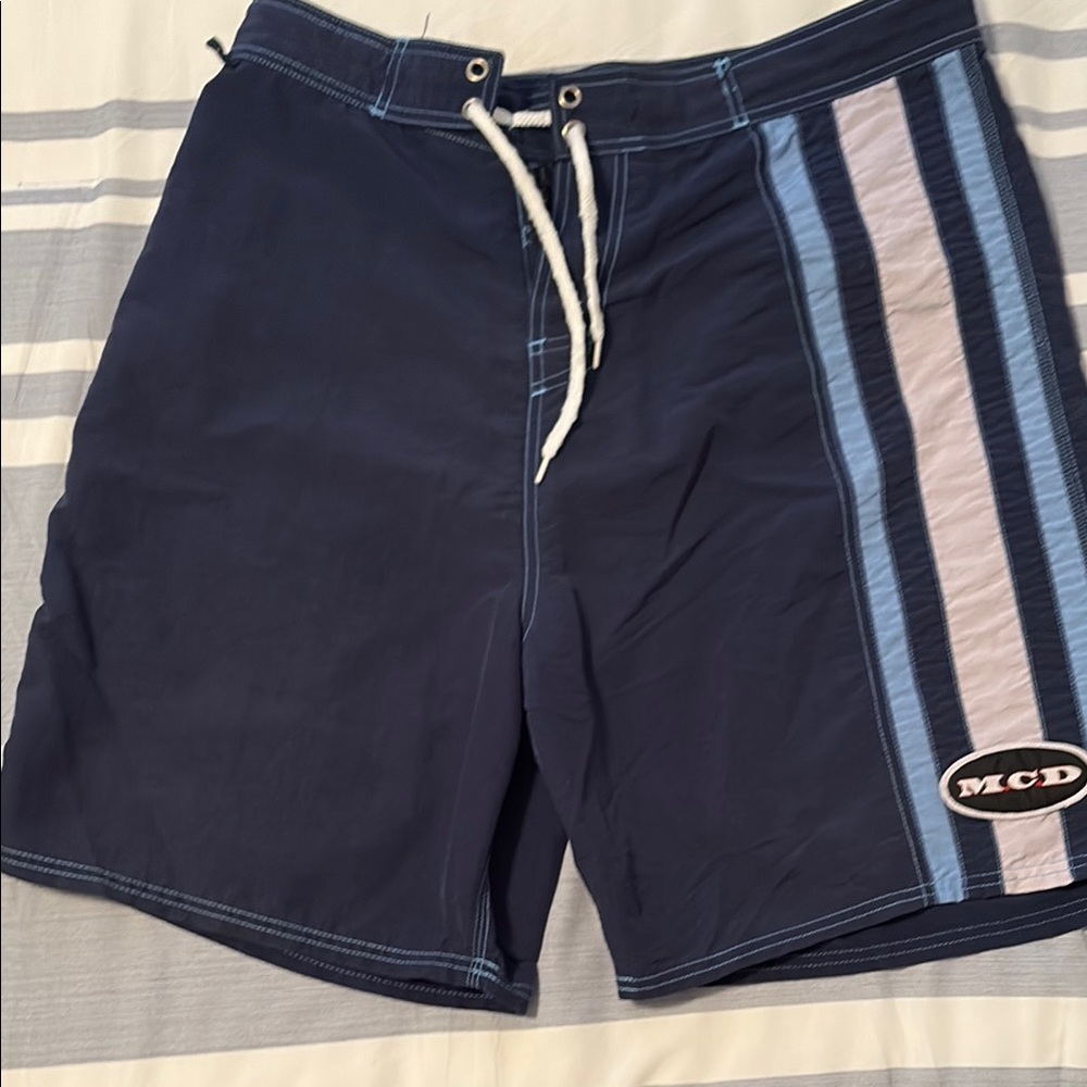 Navy Blue Nylon Garment